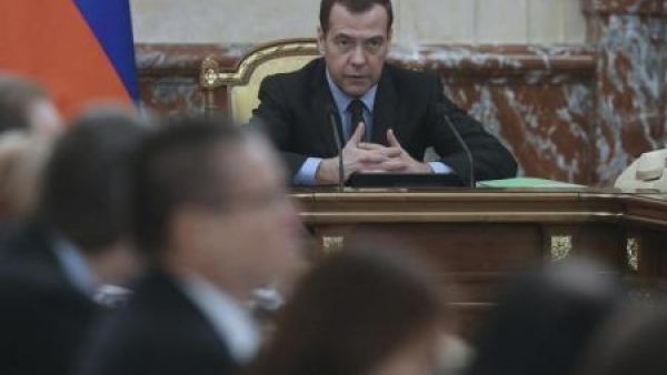 رئيس وزراء روسيا ديمتري ميدفيديف