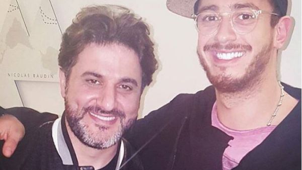 الفنّان ملحم زين برفقة سعد لمجرّد