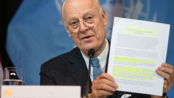 مبعوث الامم المتحدة الى سوريا ستافان دي ميستورا