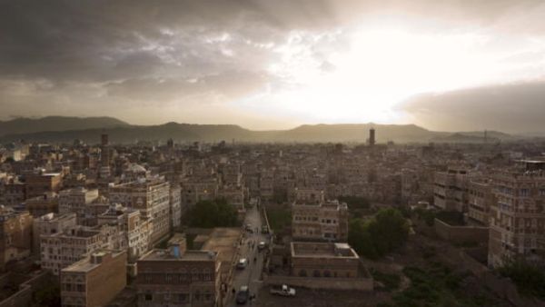 The view over Yemen's capital, Sanaa. The view over Yemen's capital, Sanaa.
