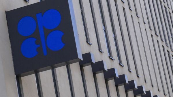 The logo of the Organization of the Petroleum Exporting Countries (OPEC) is seen at the headquarters building in Vienna on April 4, 2013 (ALEXANDER KLEIN/AFP/Getty Images) 