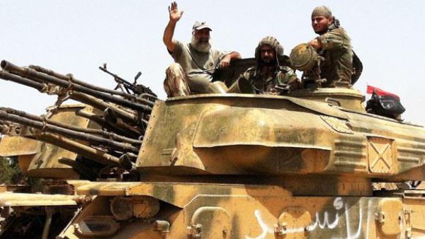 At least 300 people were wounded in a battle outside the Lebanon border on Monday. 