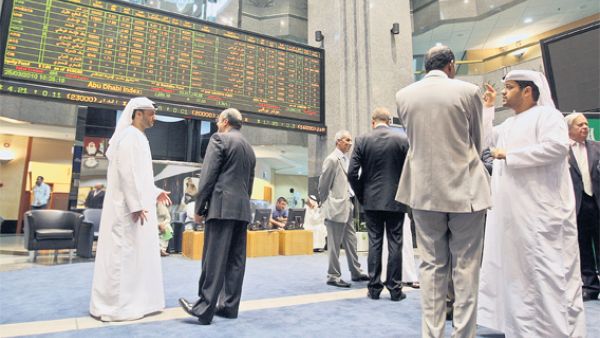 The Abu Dhabi measure was down 0.25 per cent to 3590.43.