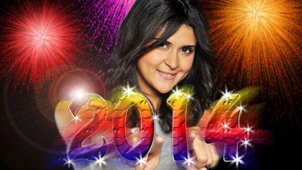 This was Salma's first time in Palestine, where she performed on new year's eve. (Image: Albawaba edit)