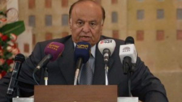 Yemen's president Abdrabuh Mansur Hadi says that only a few remaining issues need to be discussed to establish a federal and united country and solve the southern question (Courtesy of Khaled Abdullah/Reuters)
