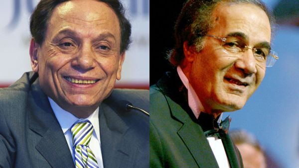 Adel Imam and Mahmoud Yacine may be working together for the first time in their long careers. (Image: Facebook)