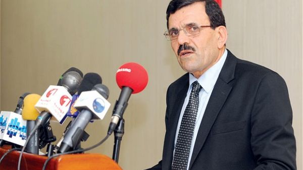 Wednesday's announcement represents the first time that PM Ali Larayedh has committed to resignation ahead of the adoption of a new constitution (Fethi Belaid/AFP)