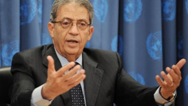 Amr Moussa.