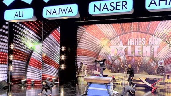 A scene from Saturday's episode of Arabs Got Talent. (Image: Youtube screenshot)