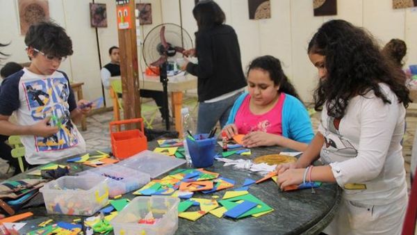 Kids had a good time being creative during Art Lab Festival.