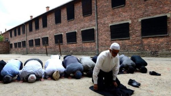 ائمة من مختلف الدول يصلون من اجل ضحايا المحرقة 