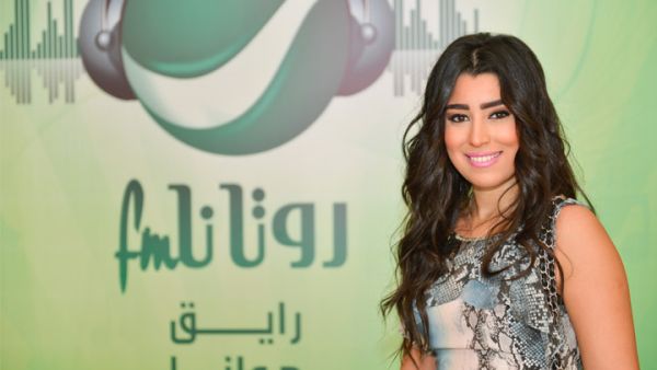 Looking pretty: Ayten Amer attended the star-studded Rotana event in Dubai. (Image: Rotana)