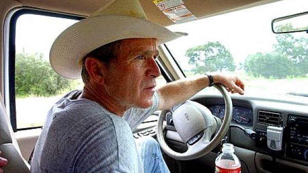 Osama bin Laden may have copied George W. Bush in his element. (image courtesy of News Busters)