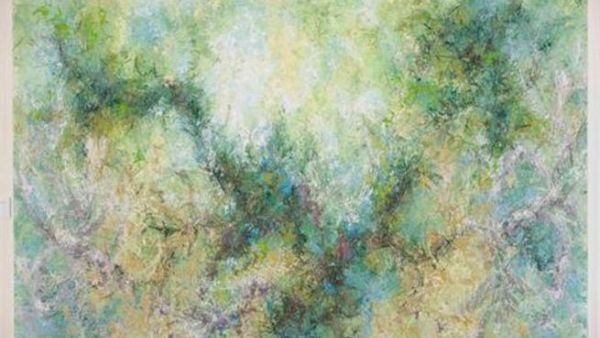 Charbel Samuel Aoun, Lost Spring I, mixed media on canvas, 150 x 244 cm, 2012All images courtesy of SMO Gallery