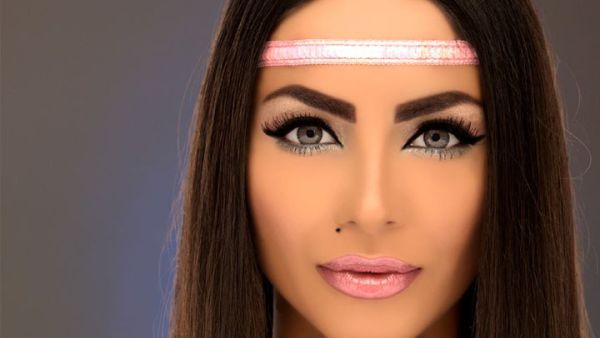 Dolly Shahine takes over where Qamar left off on "The Trial" set. (Image: Facebook)