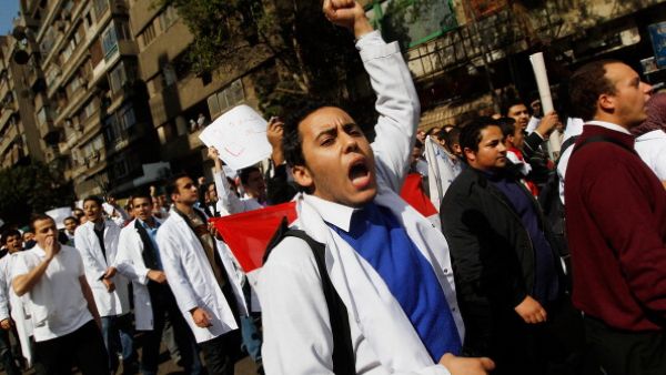Egyptian students have led the revolution from the start