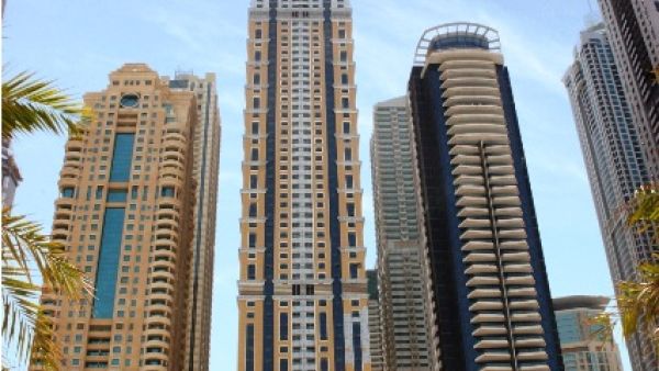 الهيكل الخرساني لمشروع إيليت ريزيدنس