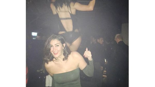 The Instagram picture that caused all the controversy for Ghada! (Image: Instagram)
