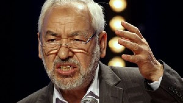 Chairman of Tunisia's Islamist Ennahda leadership Rached Ghannouchi said that his party will not give up power in the future transition government (Courtesy of Tunisia-Live)