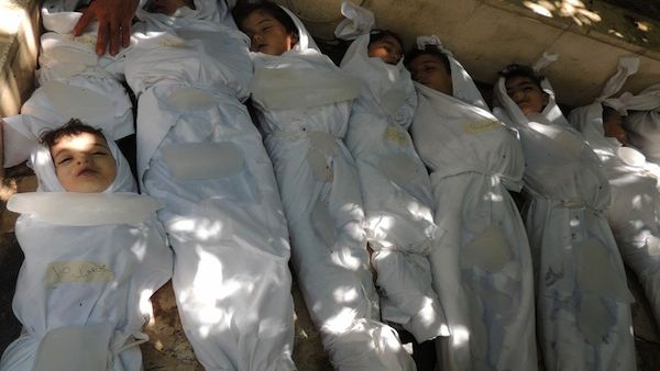 Damascus' Ghouta region that has been under regime siege for months, was also targeted in the August chemical attacks (File Archive/AFP)