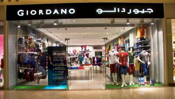 Giordano has over 190 stores in the region and at least 10 more stores are in the pipeline to open in the region before the end of the year