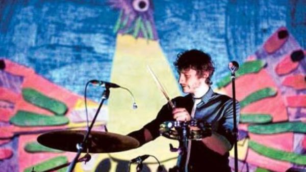 Gotye performs at the Dubai World Trade Centre on Friday night.