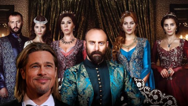Brad Pitt graces the Turkish set of Sultan's Harem, Season 2 of the Turkish soap