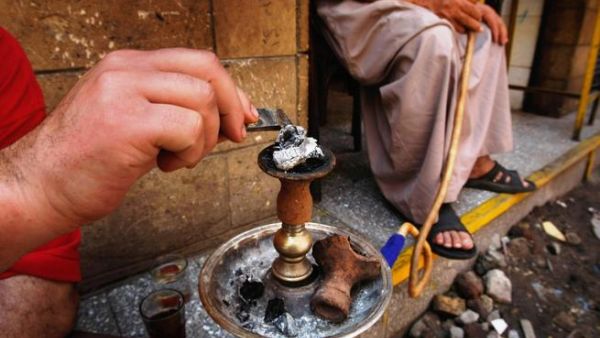 A man found 'smoked' to death in a locked air-tight room in his home in Dora, Beirut, with his Arguileh pipe.
