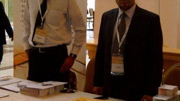 جناح شركة جلوبيتيل في المؤتمر جناح شركة جلوبيتيل في المؤتمر