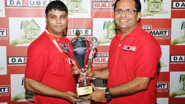 Winner of Danube Cricket League 2011 receiving the trophy Winner of Danube Cricket League 2011 receiving the trophy