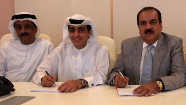 During the signing