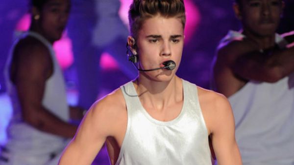 Justin Bieber at the EMAs