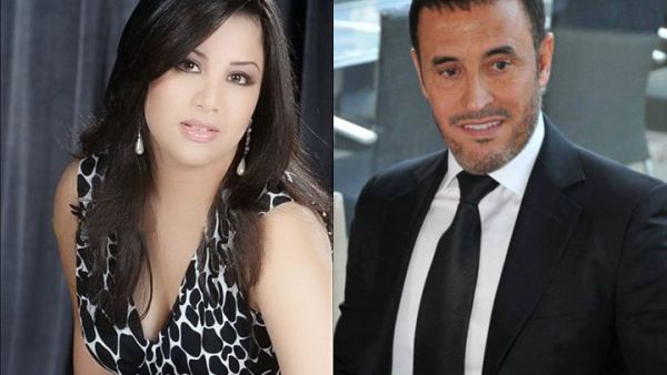Yousra Mahnoush stood alongside her former mentor Kadem Al Saher once more.