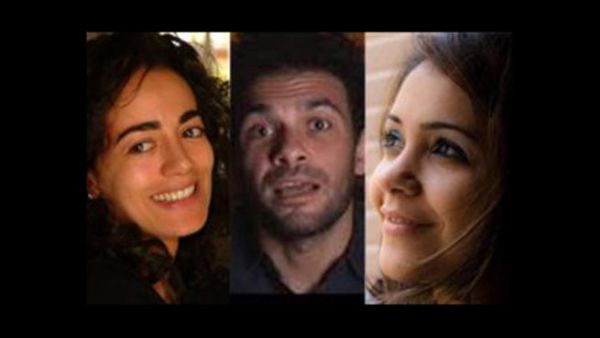 Karima Mansour, Tamer Said and Fairouz Karawya.