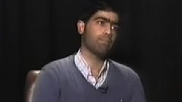 A fuzzy picture shows Mohammad Heidari, one of the men accused of spying for Western intelligence agencies. He was hanged at dawn on Sunday. Picture courtesy of onenews.com