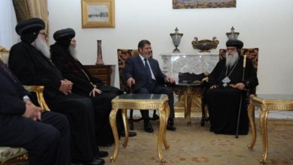Did Morsi know that some of his followers would intimidate the Copts?