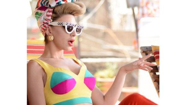 Myriam Fares back to work from her luxurious holiday in Greece. (Image: Facebook)