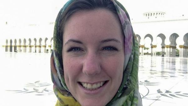 This family handout photo taken in Abu Dhabi in May 2013 shows Norwegian businesswoman Marte Deborah Dalelv, (AFP/Handout/Scanpix/Norway/Norway Out)