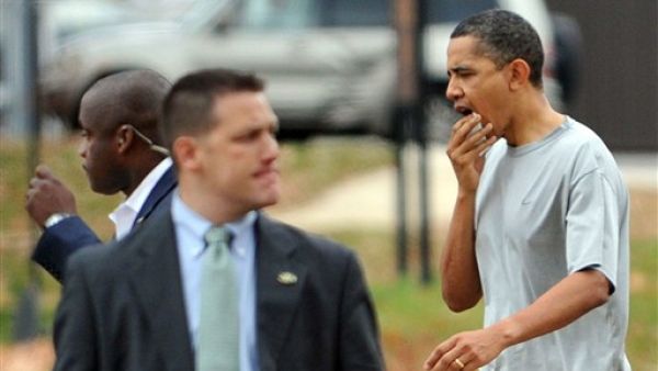 President Obama... no longer invincible.