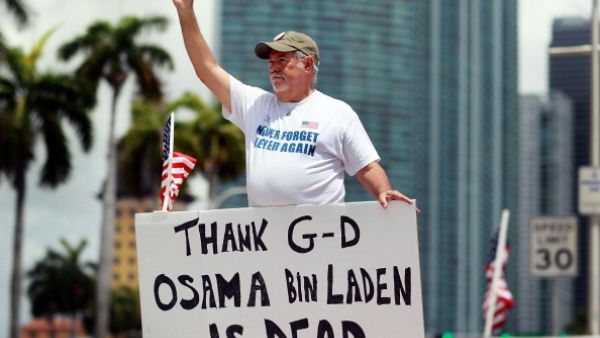 Osama Bin Laden has been dead for a year and the US couldn't be happier