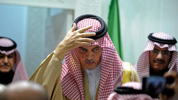 Saudi Foreign Minister Prince Saud al-Faisal.