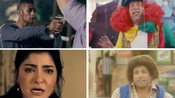 Screenshots from some of the movies to come to theaters this Eid El Fitr. (Image: Facebook)