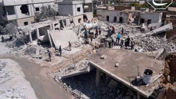 صورة من الدمار في القصير