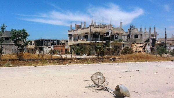 A view of damaged buildings in Qusair, taken in the aftermath of the heavy battles seen in the town over the last week. AFP Photo