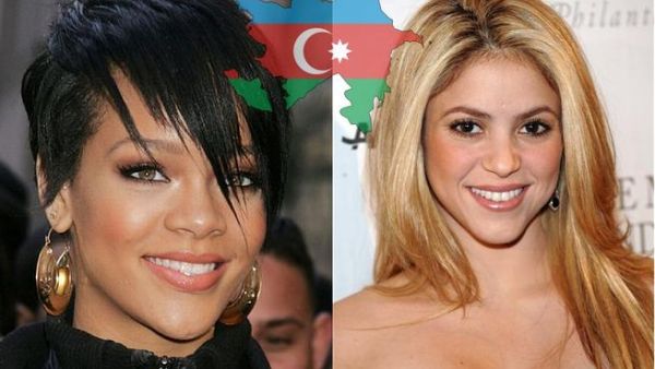Rihanna and Shakira.