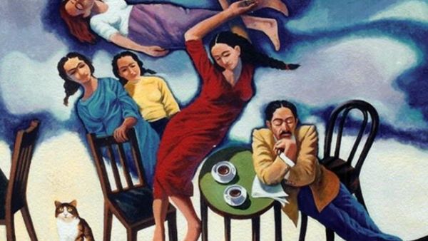 Painting by Sadiq Toma