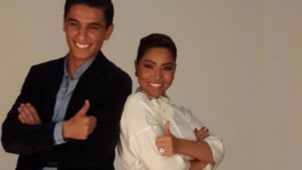 Poor Sherine Abdel Wahab! The Egyptian star has received death threats from a Palestinian woman after she posted a picture of her with Arab Idol champ Mohammad Assaf. (Picture from Facebook)