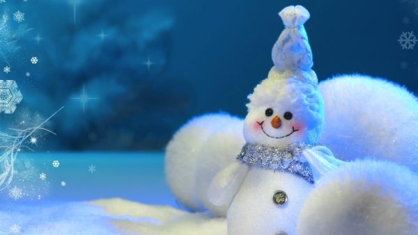 People living in the UAE are spending as much as $13,000 on setting up a white Christmas on their private properties - faux snow, snowmen and frosted plants all included! (Image courtesy of freefever.com)