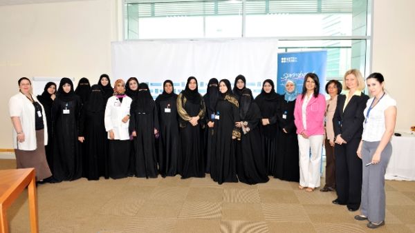 HMC Hospitality Staff who attended the workshop along with Trainer and British Council officials at Medical City Club Hotel