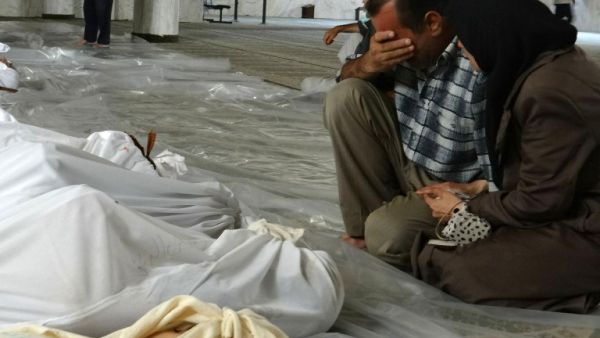 The Syrian opposition says there has been another chemical weapons attack in Damascus. The last chemical weapons attack, on 21 August, killed over 1,400 people. (AFP/File)